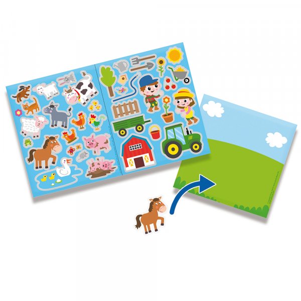Stickers (herbruikbaar) - boerderij Stickers (herbruikbaar) - boerderij