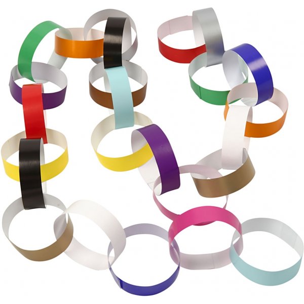 Slingerstroken - gemengde kleuren - 400 st Slingerstroken - gemengde kleuren - 400 st