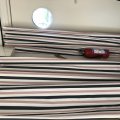 Klant imago Tanja - Hitte-dood - Blauw en rood gestreept - 140 cm