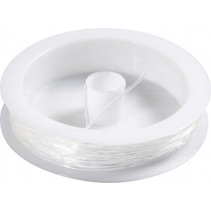 Elastisch sieradendraad - 1 mm - rond - 10 m Elastisch sieradendraad - 1 mm - rond - 10 m