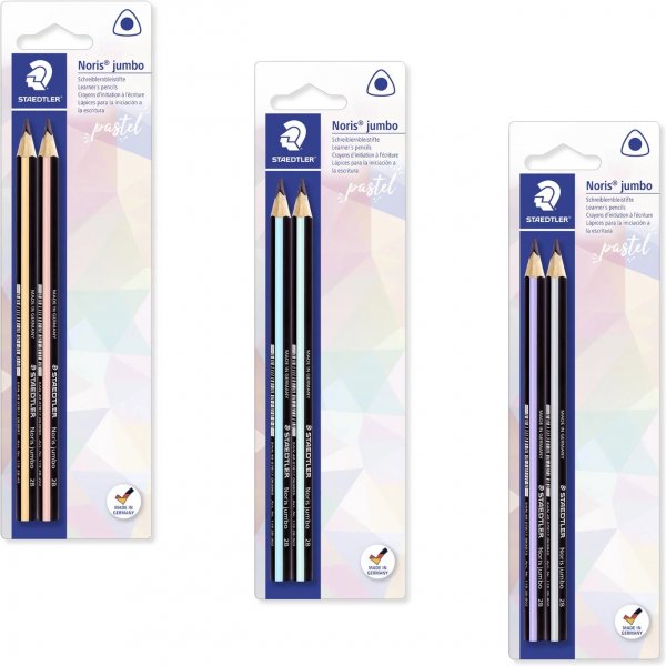 Noris Jumbo Potloden Pastel - 2 potloden