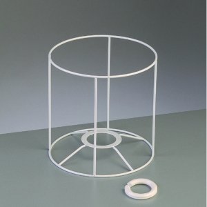 Frame lamplichaam 15 cm / ø 15 cm - wit rond Frame lamplichaam 15 cm / ø 15 cm - wit rond