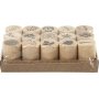Deco Art Stempelset - bloemen en bladeren - 15 st