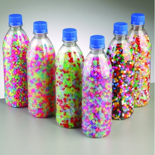 Nabbi smeltparelpoep - gemengd 17.000 st. Met parelplaten