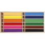 Kleurpotloden - 3 mm - gemengde kleuren - 144 st