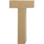 Kartonnen letter - T - 5 cm