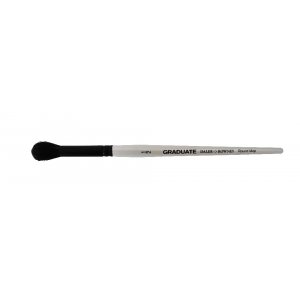 Acrylkwast Graduate Zwart Geitenhaar Oval Wash Acrylkwast Graduate Zwart Geitenhaar Oval Wash