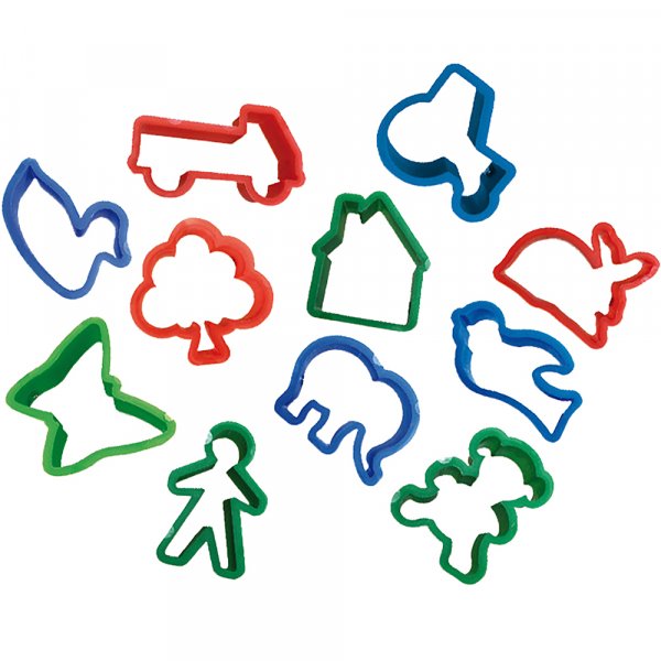 Klei 8x90 g + 12 mallen