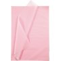 Vloeipapier - lichtroze - 50 x 70 cm - 14 gr - 10 vellen