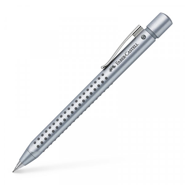 Balpen - Faber-Castell - Vulpotlood - Grip 2011 - 0,7 mm zilver