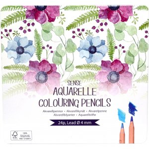 Aquarelpennen Sense - 24 pennen