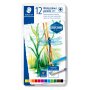 Aquarelkleurpotloden in een doosje - 12 potloden