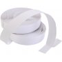 Klittenband - wit - 25 m
