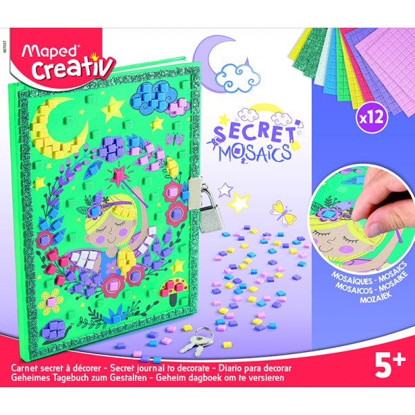 Mozaekset - Maped - Geheim mozaekdagboek (5+ jaar)