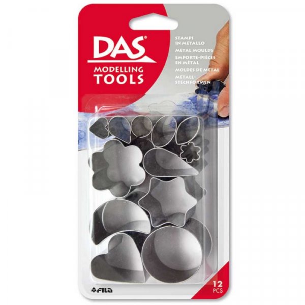 Metalen mallen DAS - 12 st