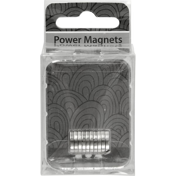 Sterke magneet - Ø10 mm - 10 st Sterke magneet - Ø10 mm - 10 st
