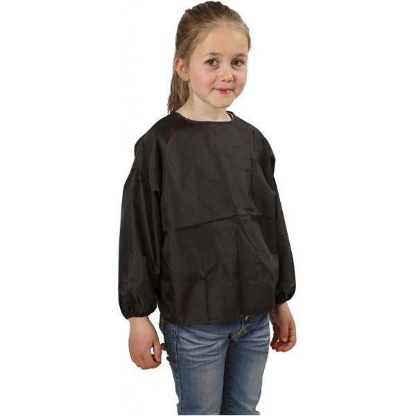 Schildersschort - zwart - 4-6 jaar