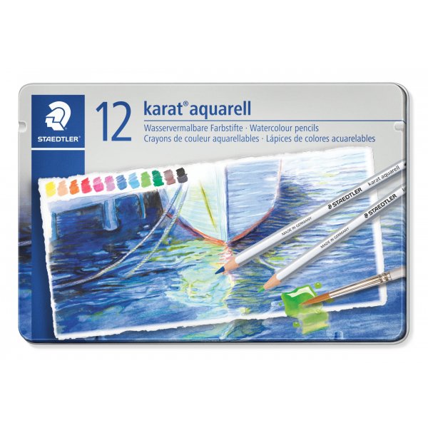 Karat aquarelpotloden - 12 kleuren