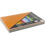 Creatief karton - gemengde kleuren - A4 - 12x10 st