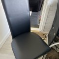 Klant imago Bekledingsstof Vinyl / Kunstleer Zwart - 140 cm