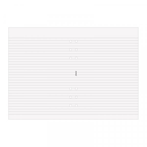 Notitieblok voor Filofax - A5 Gelinieerd - Wit (50 vel)