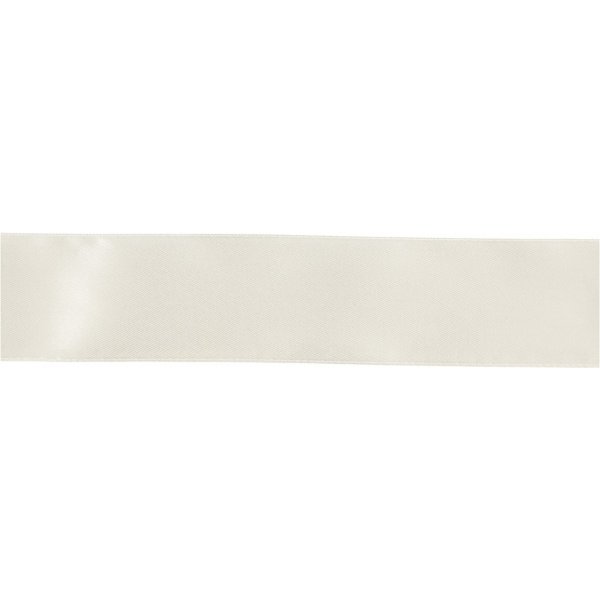 Satijnen lint - crème - B38 mm - 50 m Satijnen lint - crème - B38 mm - 50 m