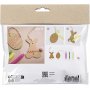 Mini DIY Kit Decoratie, Ei en Konijn