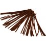 Pijpenrager - bruin - 50 st