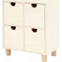 Bureau op pootjes met 4 lades