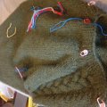 Klant imago DROPS Kid-Silk Uni Colour garen - 25g - Donkergroen (19)