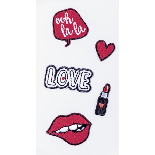 Textielstickers - Liefde