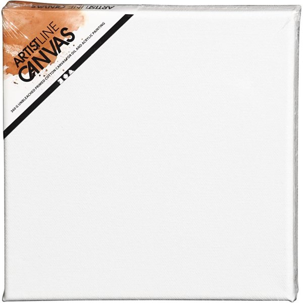 ArtistLine Canvas - wit - 20x20 cm - 10 st ArtistLine Canvas - wit - 20x20 cm - 10 st
