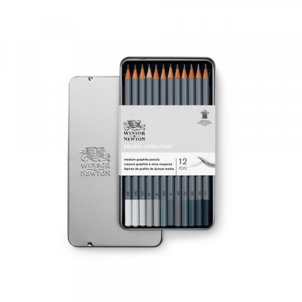 Winsor & Newton Pennenset - 12 potloden