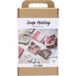 DIY-set voor het maken van vierkante zeepjes (9 stuks) DIY-set voor het maken van vierkante zeepjes (9 stuks)