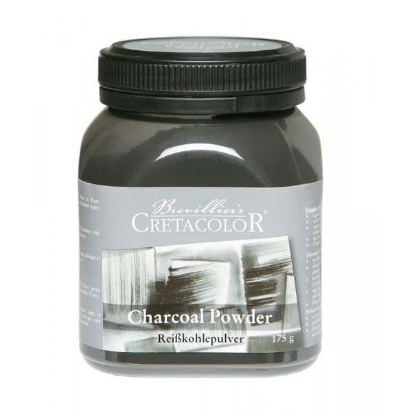 Fijngemalen koolstofpoeder Cretacolor - 175g