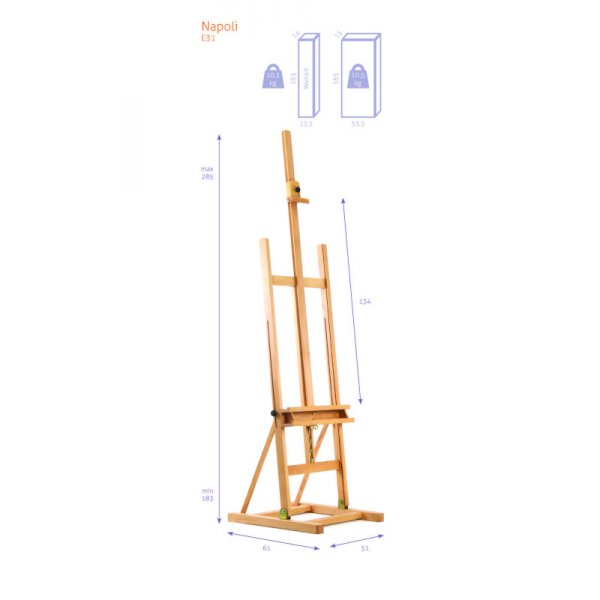 Schildersezel - Studio H-Frame N31 - Napoli - KIT