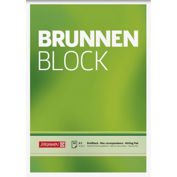 Notitieblok - Brunnen A5 70 gr