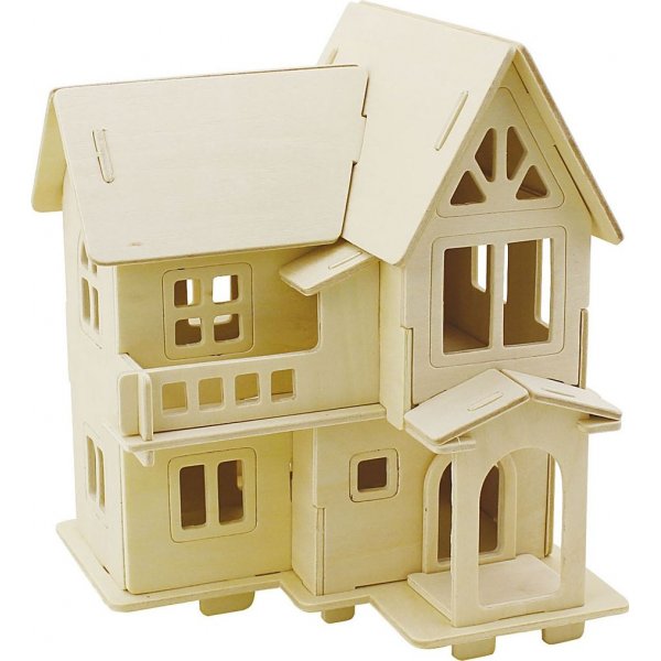3D-bouwfiguur - Huis met balkon