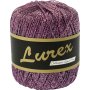 Lurexgaren - paars - 25 gr