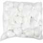 Piepschuim harten - wit - H8 cm - 50 st