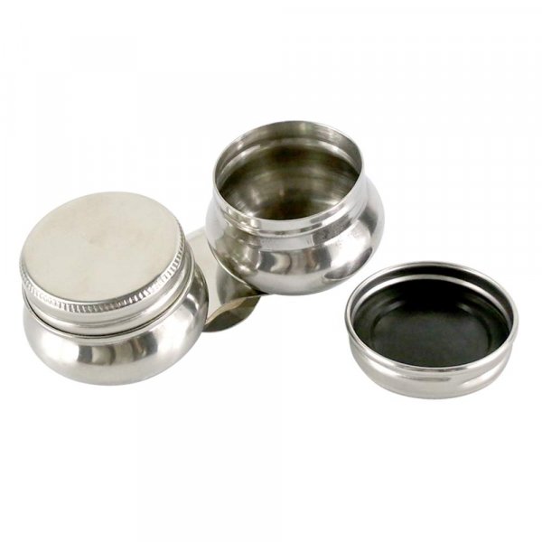 Paletbeker met dubbele deksel Paletbeker met dubbele deksel