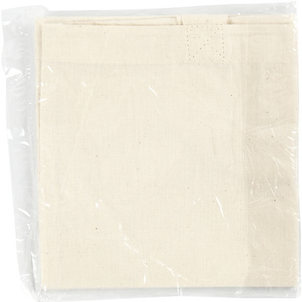 Stoffen tas - lichte natuur - 30x33 cm Stoffen tas - lichte natuur - 30x33 cm