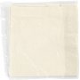 Stoffen tas - lichte natuur - 30x33 cm