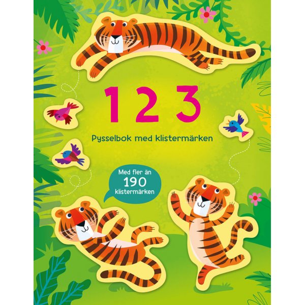 1 2 3: knutselboekje met stickers