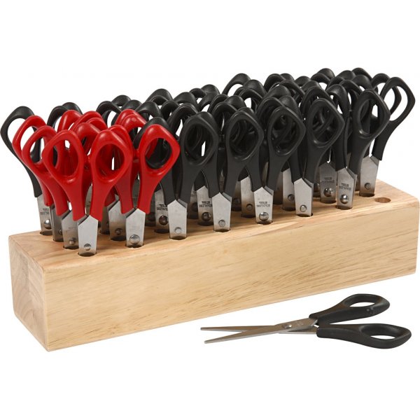 Schoolschaar met houder - rond Schoolschaar met houder - rond