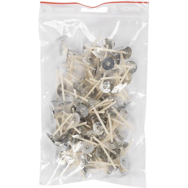 Gewaxte lont - 100 st Gewaxte lont - 100 st