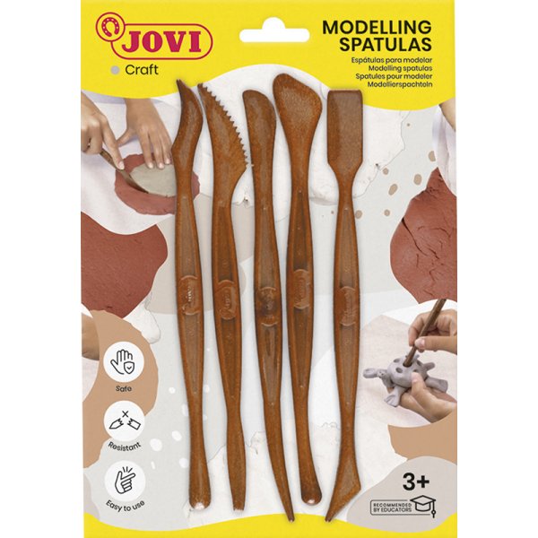 Clay tools - Jovi - 5-pack plastic spatels