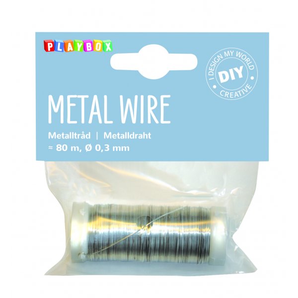 Metaaldraad 80 m - Goud en Zilver