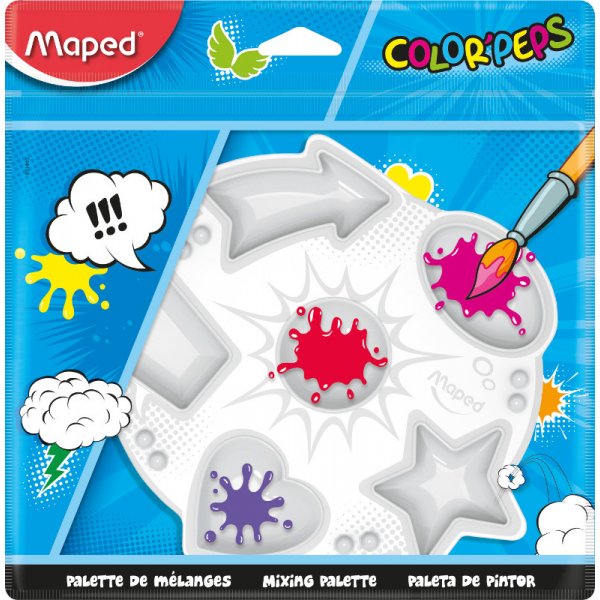 Kunststof palet - Maped - Color'Peps