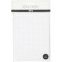 Aida borduurstof extra zacht - wit - 50x50 cm, 35 vierkantjes per 10 cm